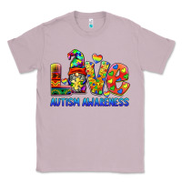 Lilac autism awareness love Classic Tee - BarkalooDesign