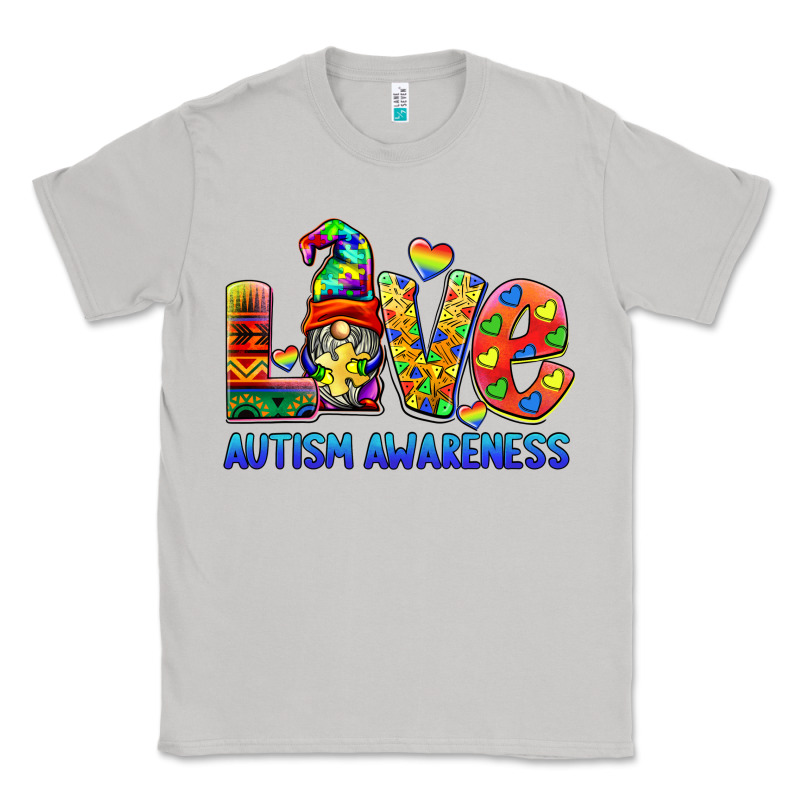 Autism Awareness Love Classic Tee by BarkalooDesign | Teevron