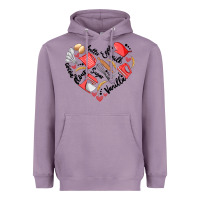 Lavender bake tools heart Heavyweight Hoodie - Artiststas