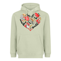 Matcha bake tools heart Heavyweight Hoodie - Artiststas