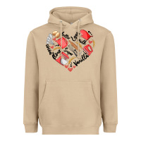 Mushroom bake tools heart Heavyweight Hoodie - Artiststas