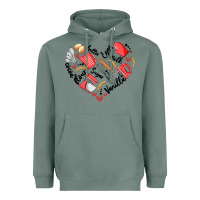 Sage bake tools heart Heavyweight Hoodie - Artiststas