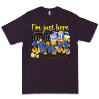 Plum i'm just here for the snacks #volleyball brother Premium Tee - Zillion Design Studio