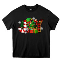 Black christmas joy elf Heavy Core Tee - Zillion Design Studio