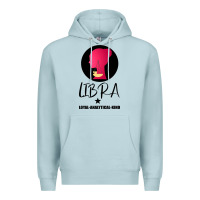 Blue Mist Libra Zodiac Sign Horoscope Birth Gift Girl Premium Hoodie - Bettercallsaul