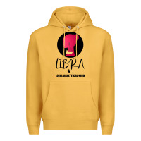 Mustard Libra Zodiac Sign Horoscope Birth Gift Girl Premium Hoodie - Bettercallsaul