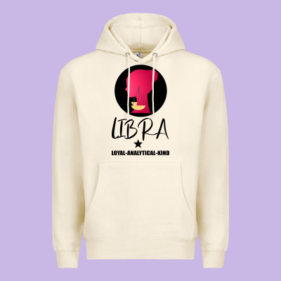Libra Zodiac Sign Horoscope Birth Gift Girl Premium Hoodie Designed By Bettercallsaul
