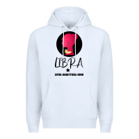White Libra Zodiac Sign Horoscope Birth Gift Girl Premium Hoodie - Bettercallsaul