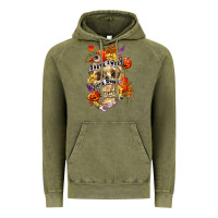 Vintage Olive Sorta sweet sorta spooky Vintage Hoodie - RanaPortraitStore
