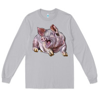 Moon Dust Landrace Pig Long Sleeve Tee - LillyAllenDesigns