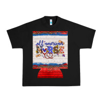 Black all american nurse 12 oz regular can cooler Urban Heavy Tee - Artiststas