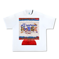 White all american nurse 12 oz regular can cooler Urban Heavy Tee - Artiststas