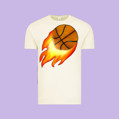 Basketball Vintage Tee Designed By Jahusdesignshop
