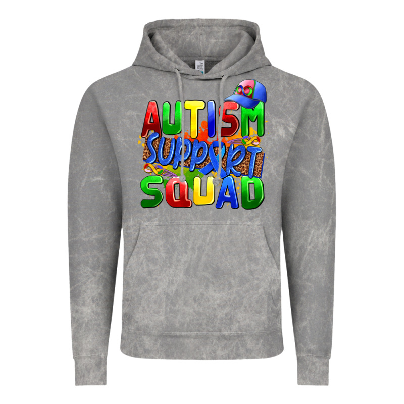 Autısm Support Squad Vintage Hoodie by AdoDesignShop | Teevron