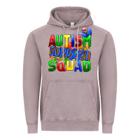 Vintage Zinc autısm support squad Vintage Hoodie - AdoDesignShop