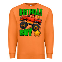 Carrot birthday boy monster truck Premium Sweatshirt - Jasminsmagicworld