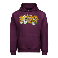 Mauve Wine 2023 skeleton middle finger new year Urban Hoodie - CowGirlArtShop
