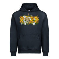 Navy 2023 skeleton middle finger new year Urban Hoodie - CowGirlArtShop