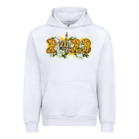 White 2023 skeleton middle finger new year Urban Hoodie - CowGirlArtShop