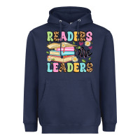 Navy readers are leaders Heavyweight Hoodie - Artiststas