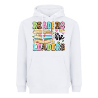 White readers are leaders Heavyweight Hoodie - Artiststas