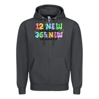 Smoke 12 new chapter 365 new chances Zipper Hoodie - MaliasSmallBusiness