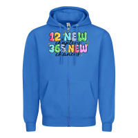 True Royal 12 new chapter 365 new chances Zipper Hoodie - MaliasSmallBusiness