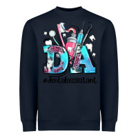 Navy da dental assistant Heavyweight Sweatshirt - AdoDesignShop