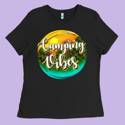 Ladies Tee camping vibes