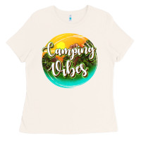 Bone camping vibes Ladies Tee - texasbilliewilder