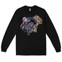 Black Bronze Turkey Long Sleeve Tee - LillyAllenDesigns
