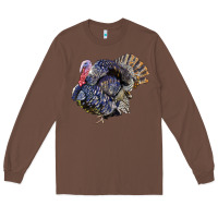 Chestnut Bronze Turkey Long Sleeve Tee - LillyAllenDesigns