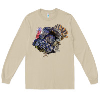 Mushroom Bronze Turkey Long Sleeve Tee - LillyAllenDesigns