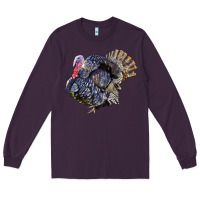 Plum Bronze Turkey Long Sleeve Tee - LillyAllenDesigns