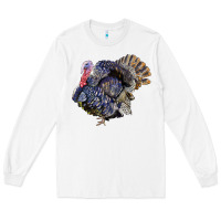 White Bronze Turkey Long Sleeve Tee - LillyAllenDesigns
