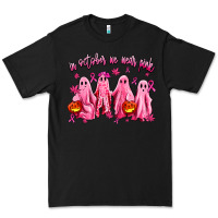 Black in october we wear pink ghosts Premium Tee - AdoDesignShop