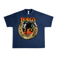 Navy rodeo Urban Heavy Tee - JahusDesignShop