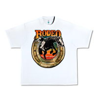 White rodeo Urban Heavy Tee - JahusDesignShop