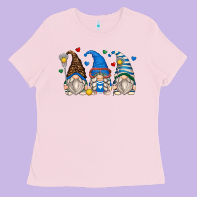 Lacrosse Gnomes Ladies Tee Designed By Zillion Design Studio