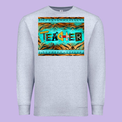 Teacher Mousepad Premium Sweatshirt Designed By Barkaloodesign