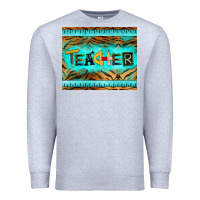 Heather Grey teacher mousepad Premium Sweatshirt - BarkalooDesign