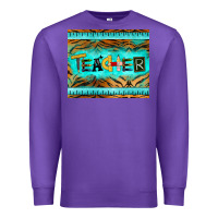 Purple teacher mousepad Premium Sweatshirt - BarkalooDesign
