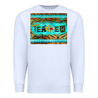 White teacher mousepad Premium Sweatshirt - BarkalooDesign