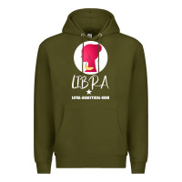 Army Green Libra Zodiac Sign Horoscope Birth Gift Girl Premium Hoodie - Bettercallsaul