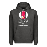 Charcoal Heather Libra Zodiac Sign Horoscope Birth Gift Girl Premium Hoodie - Bettercallsaul