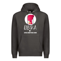 Smoke Libra Zodiac Sign Horoscope Birth Gift Girl Premium Hoodie - Bettercallsaul
