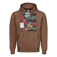 Chestnut she works willingly with her hands Zipper Hoodie - MaliasSmallBusiness