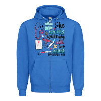 True Royal she works willingly with her hands Zipper Hoodie - MaliasSmallBusiness