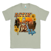 Matcha actinup with cowgirl Classic Tee - NancyCooperArtShop