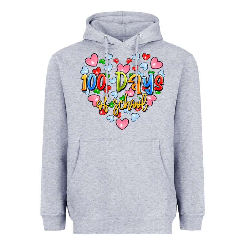100 Days Of School Heavyweight Hoodie by Artiststas | Teevron